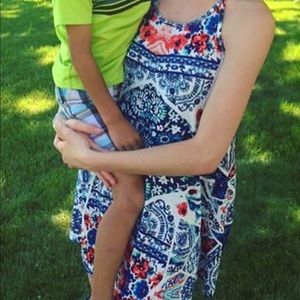 Patterned Summer Dress